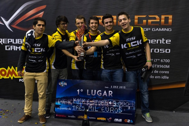 K1ck eSports Club as the first national League of Legends champions!
